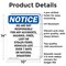 Signmission Safety Culture Sign, 10 in Width, Aluminum, Rectangle OS-2PACK-NS-A-1014-V-16881 - alternate 3